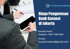 biaya bank garansi di jakarta